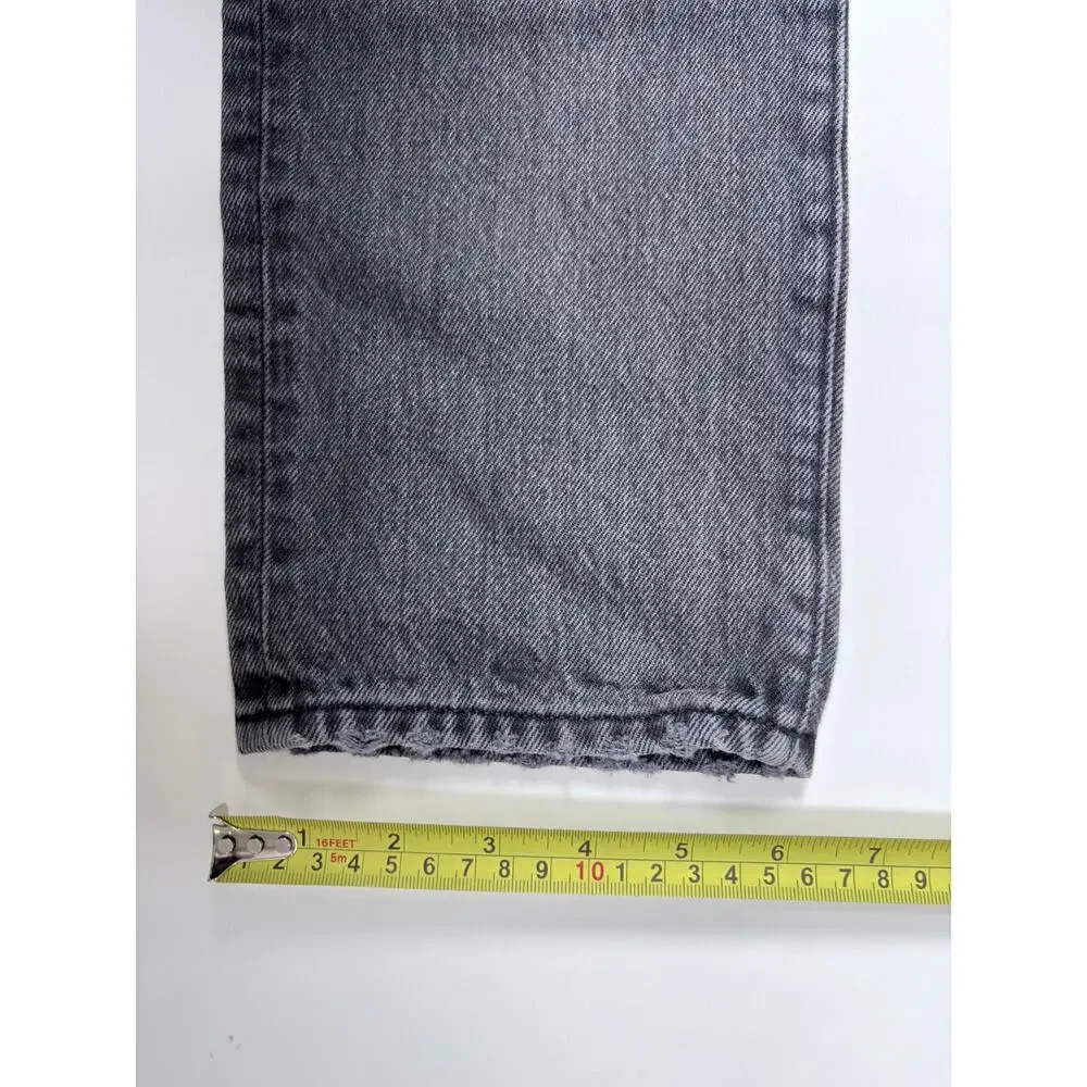 J.Crew 484 Men’s Black Wash Jeans 30x32 Slim Tapered Denim Re-Imagined Cotton